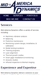 Mobile Screenshot of madynamics.com
